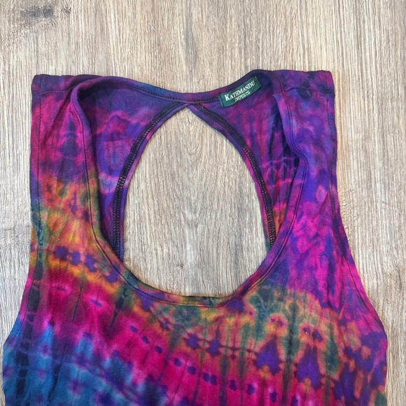 Kathmandu Colorful Tie-Dye Tank Top - Picture 3 of 5